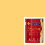 Pintura plástica mate proamat antimoho amarillo suave 2000